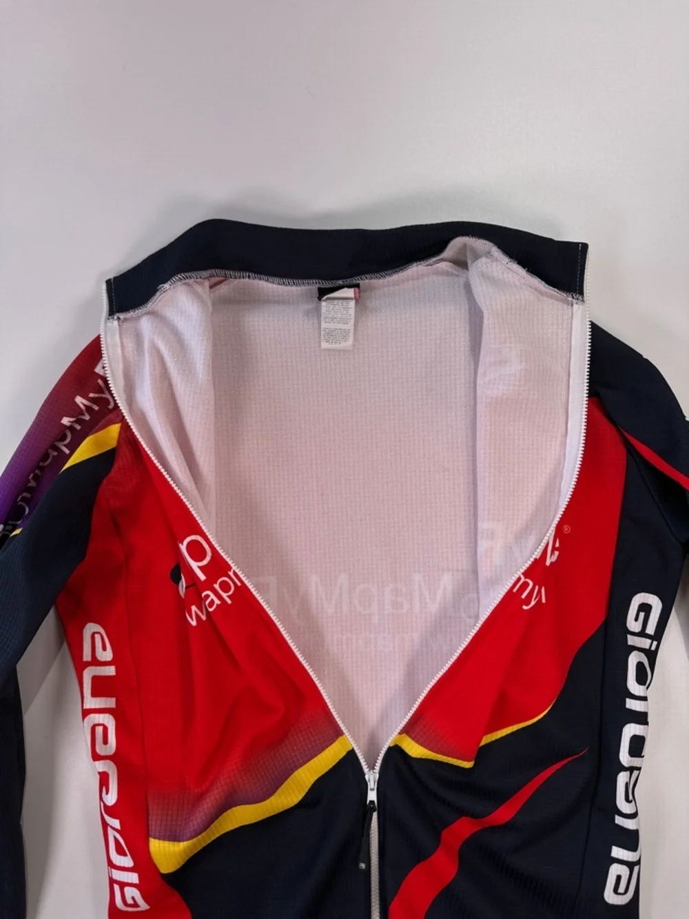 Giordana Mens Thermal Cycling Jersey Fleece Lined Full Zip M